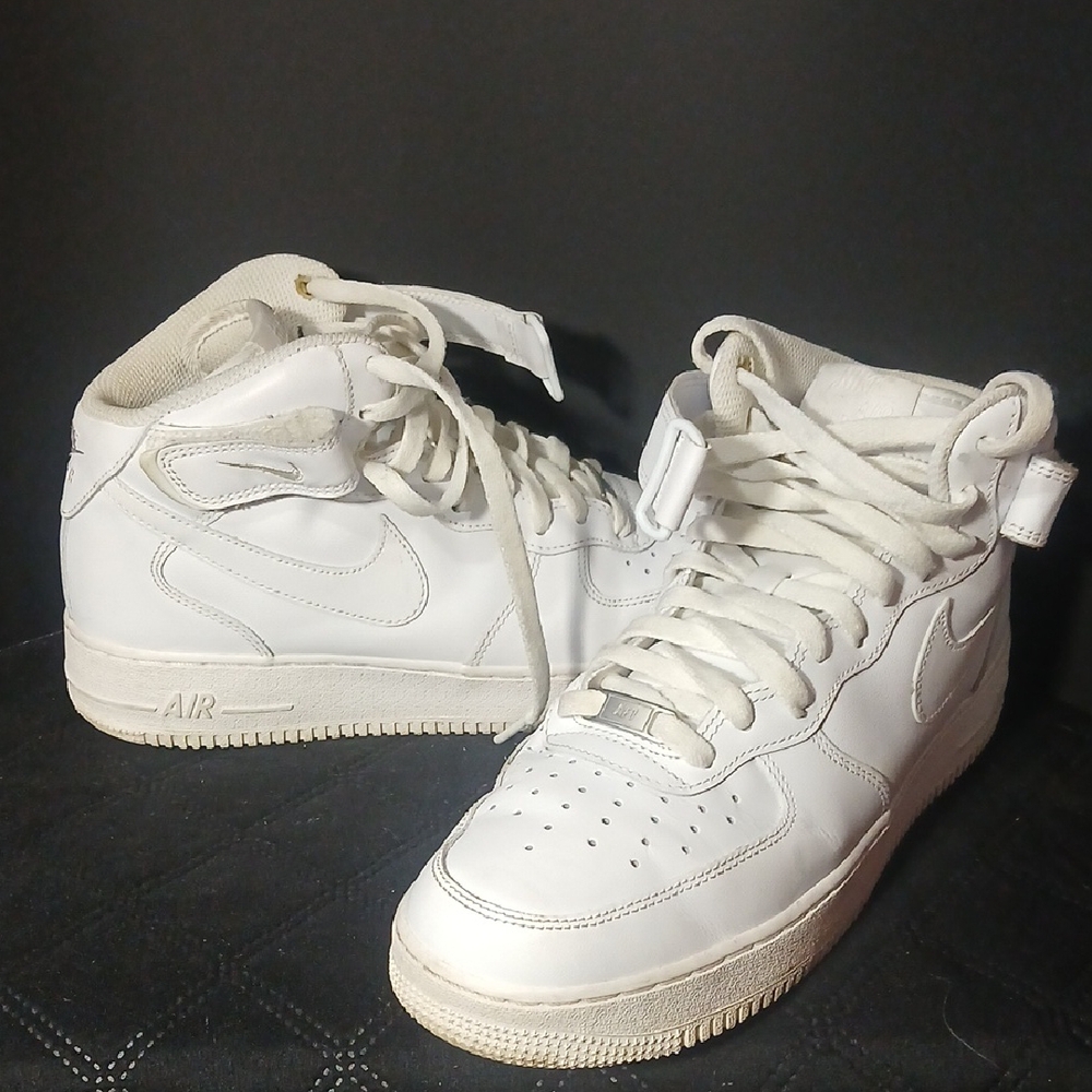 Nike Air Force 1 High-Top Sneakers - White late 21
